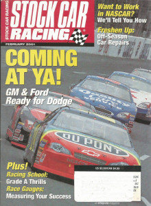 STOCK CAR RACING 2001 FEB - Balough, Marty Robbins, Building IMCA Cars